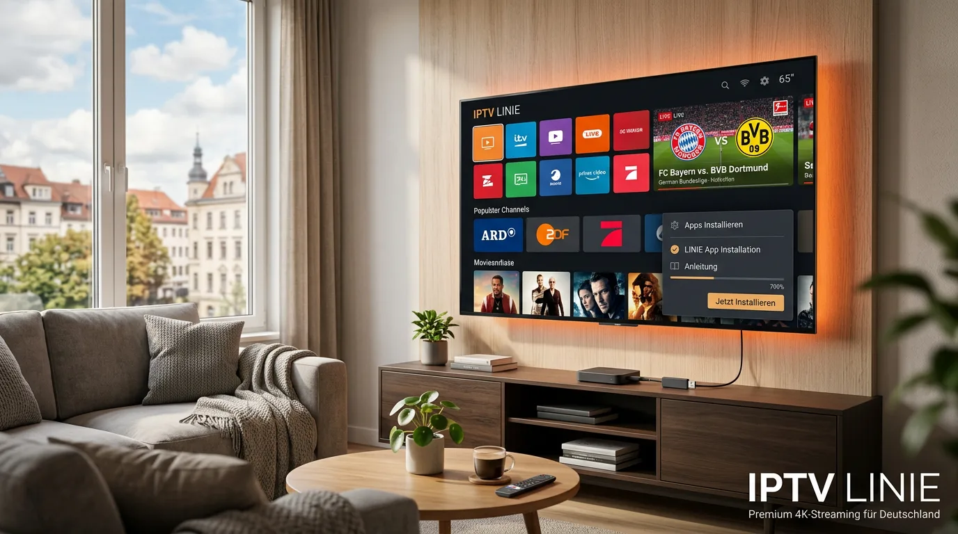 IPTV Apps einfach einrichten | IPTV LINIE
