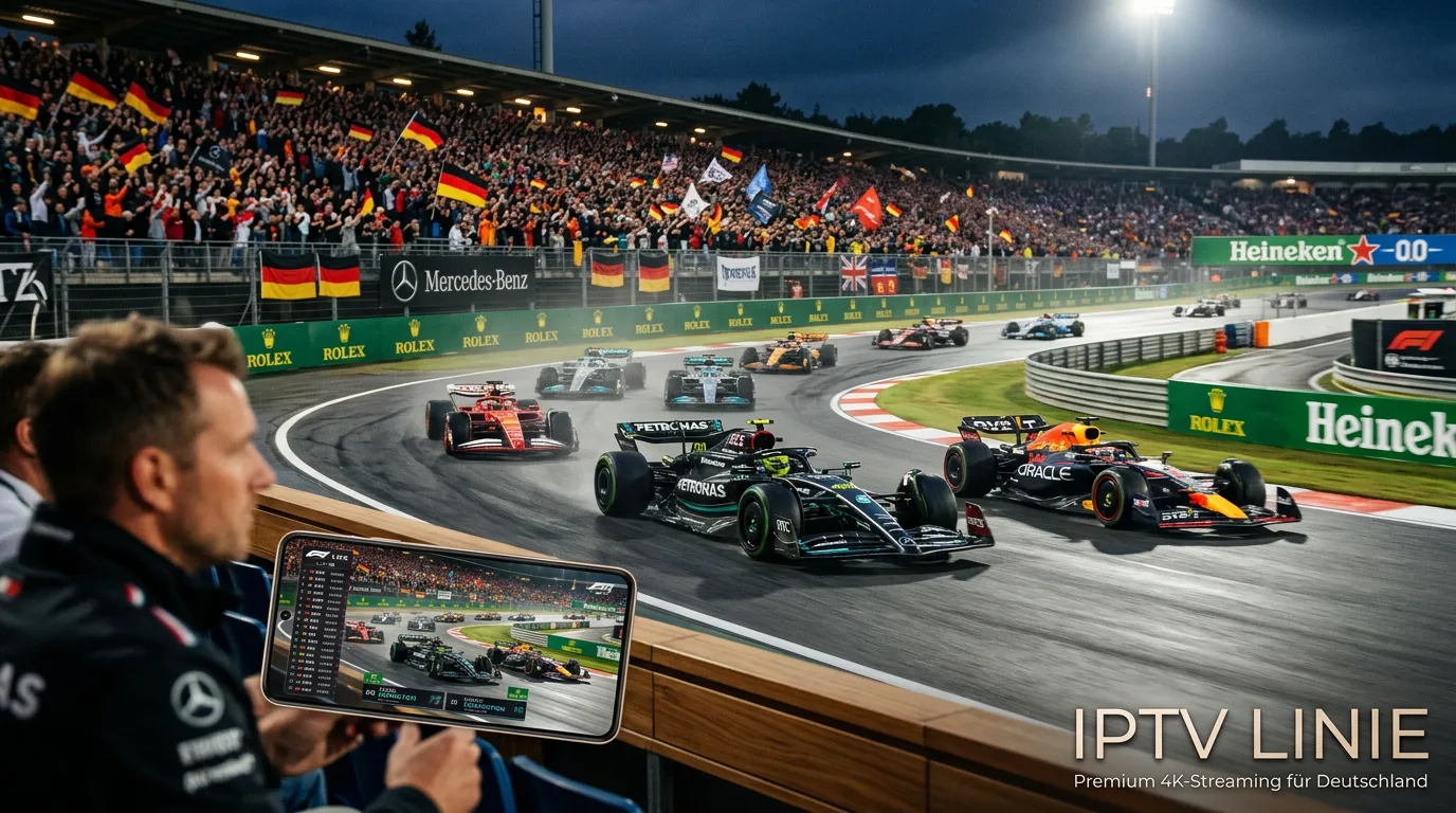 Formel 1 live, vom ersten Training bis zur Zielflagge | IPTV LINIE